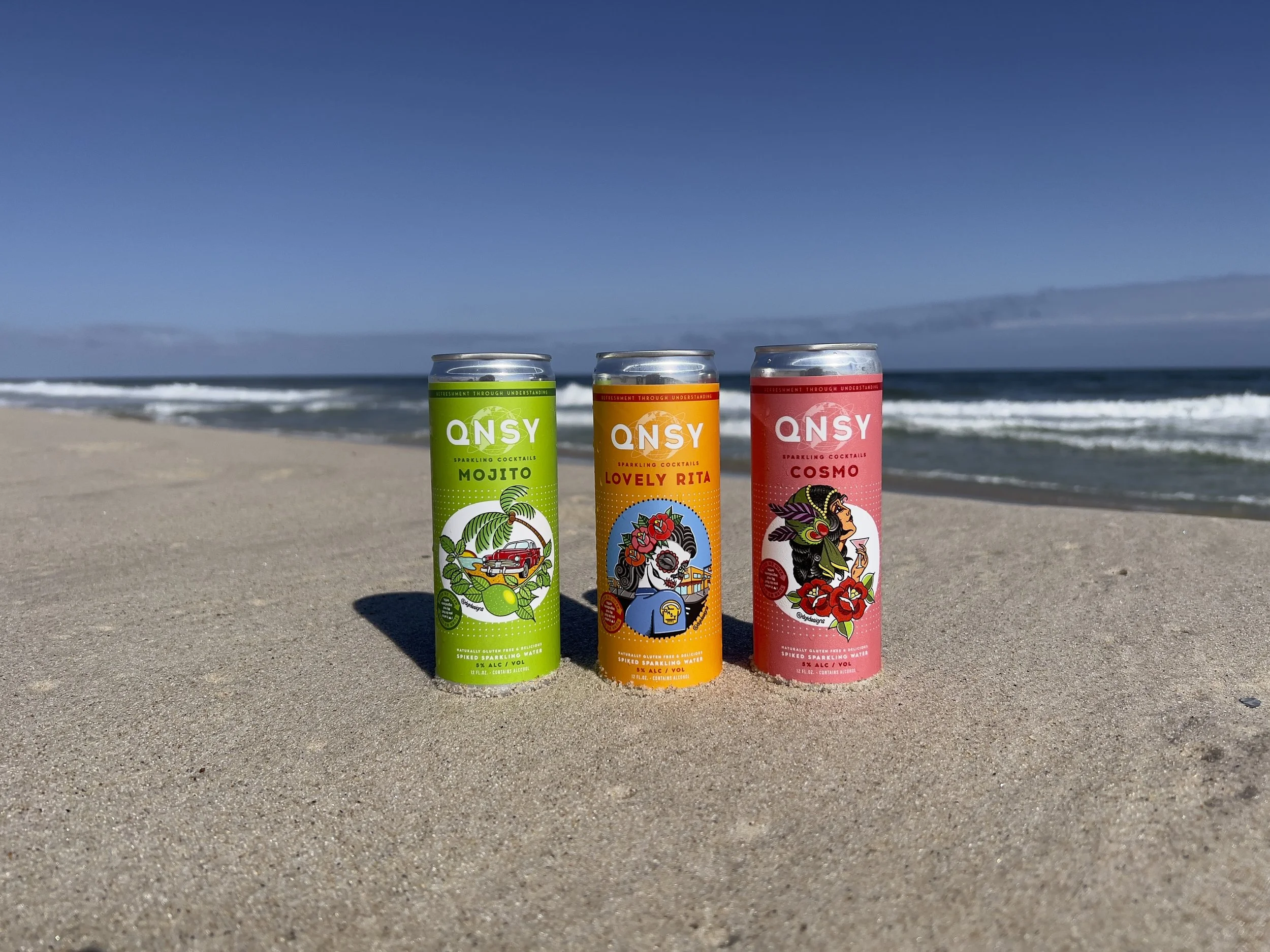 QNSY Sparkling Cocktails | Light, Refreshing Versions of Bar